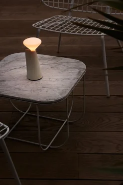 Tala Mantle bärbar lampa, stenvit