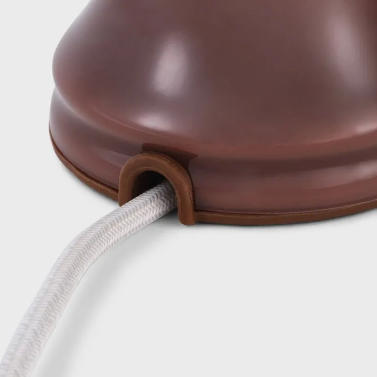 Tala Shore bordslampa, buteljbrun