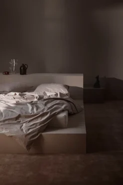 Tameko Cove påslakan, varmt grå