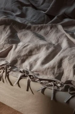 Tameko Cove påslakan, varmt grå