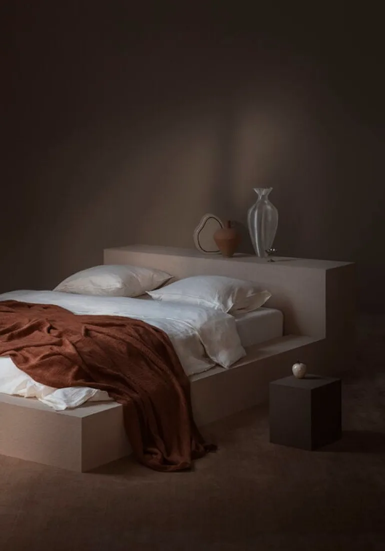 Tameko Dale överkast, 260 x 260 cm, rost