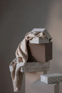 Tameko Lee bordsduk, naturfärgad