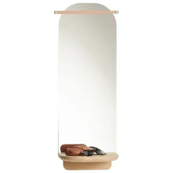 Tapio Anttila Collection Renki klädhängare, ek - återvunnet läder