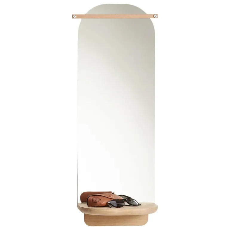 Tapio Anttila Collection Renki klädhängare, ek - återvunnet läder