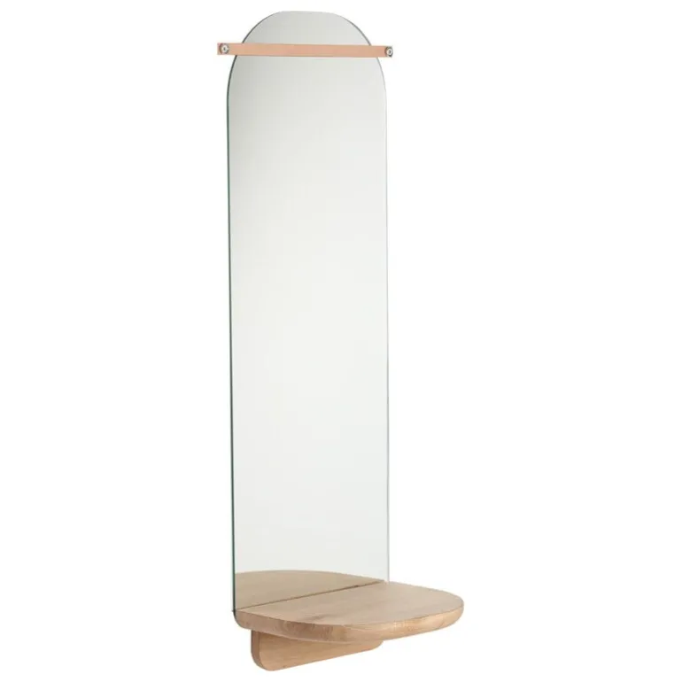 Tapio Anttila Collection Renki klädhängare, ek - återvunnet läder