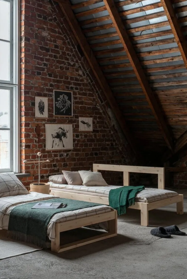 Tapio Anttila Collection Kaiku bäddsoffa, furu - beige Hopper 51