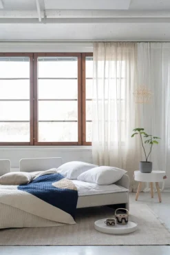 Tapio Anttila Collection ON2 Fabric bäddsoffa, naturvit Diamonds 012