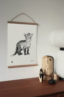 Teemu Järvi Illustrations Fox Cub poster, 30 x 40 cm