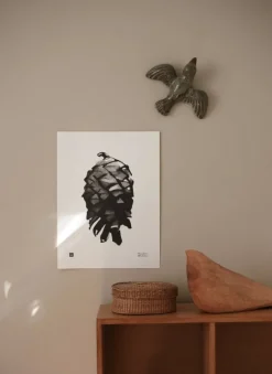 Teemu Järvi Illustrations Pine Cone poster, 30 x 40 cm