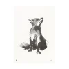 Teemu Järvi Illustrations Fox poster, 30 x 40 cm