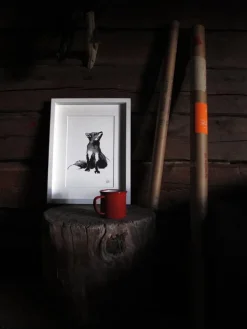 Teemu Järvi Illustrations Fox poster, 30 x 40 cm