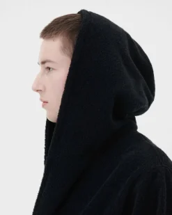 Tekla Badrock med huva, svart