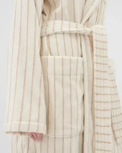 Tekla Classic morgonrock, sienarandig