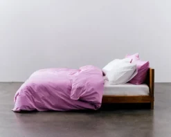 Tekla Enkelpåslakan 150 x 210 cm, lingon