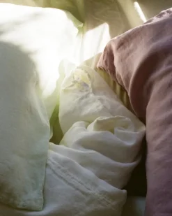 Tekla Enkelpåslakan 150 x 210 cm, kronbladsrosa