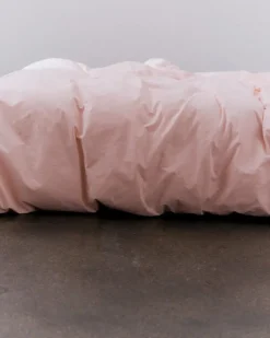 Tekla Enkelpåslakan 150 x 210 cm, kronbladsrosa