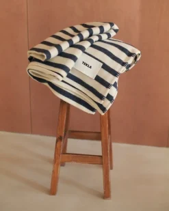 Tekla Lammullsfilt, 130 x 180 cm, skatastripig