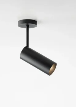 Tekna Flatspot 6 taklampa, GU10, svart