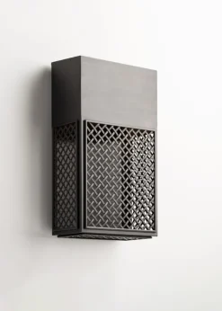 Tekna Maddox vägglampa, mörkbrons