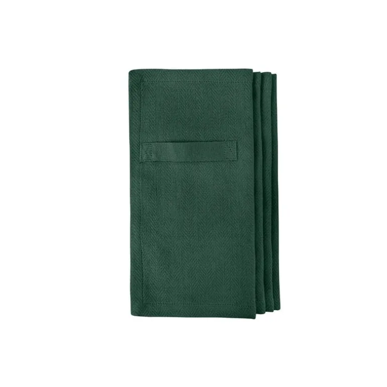 The Organic Company Everyday servett, 4-pack, dark green