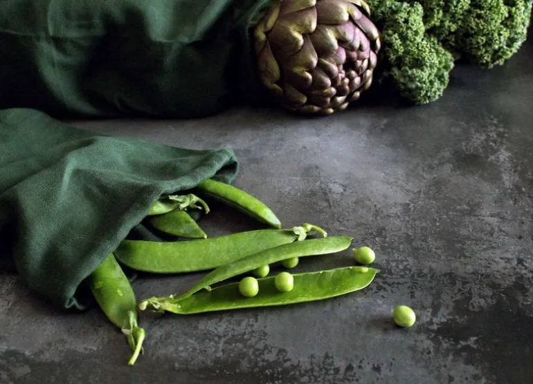 The Organic Company Food Bag, mörkgrön