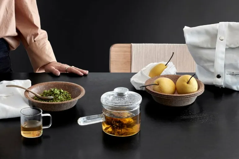 The Organic Company Food Bag, naturlig vit