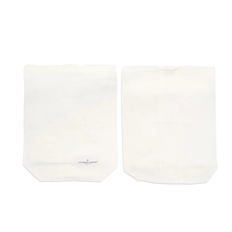 The Organic Company Food Bag, naturlig vit