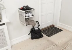 Tica Copenhagen Dot dörrmatta, 45 x 75 cm, svart