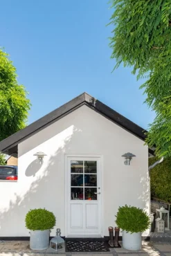 Tica Copenhagen Lines dörrmatta, 60 x 90 cm, svart