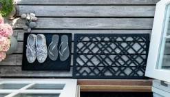 Tica Copenhagen Lines dörrmatta, 45 x 75 cm, svart