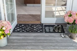 Tica Copenhagen Lines dörrmatta, 45 x 75 cm, svart