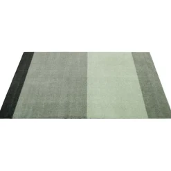 Tica Copenhagen Stripes horisontell matta, 90 x 130 cm, grön