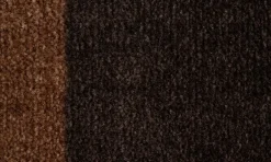 Tica Copenhagen Stripes Horizontal matta, 67 x 120 cm, konjak - mörkbrun - svart
