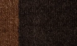Tica Copenhagen Stripes Horizontal matta, 60 x 90 cm, konjak - mörkbrun - svart