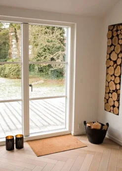 Tica Copenhagen Uni color matta, 60 x 90 cm, dämpad gul