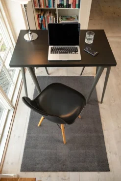 Tica Copenhagen Uni color matta, 90 x 130 cm, stålgrå