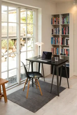 Tica Copenhagen Uni color matta, 90 x 130 cm, stålgrå