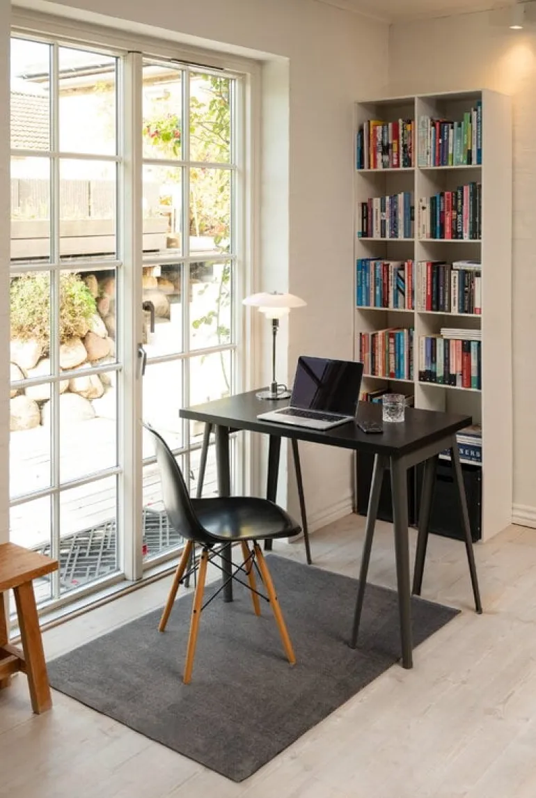 Tica Copenhagen Uni color matta, 90 x 130 cm, stålgrå