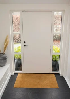 Tica Copenhagen Uni color matta, 90 x 130 cm, dämpad gul