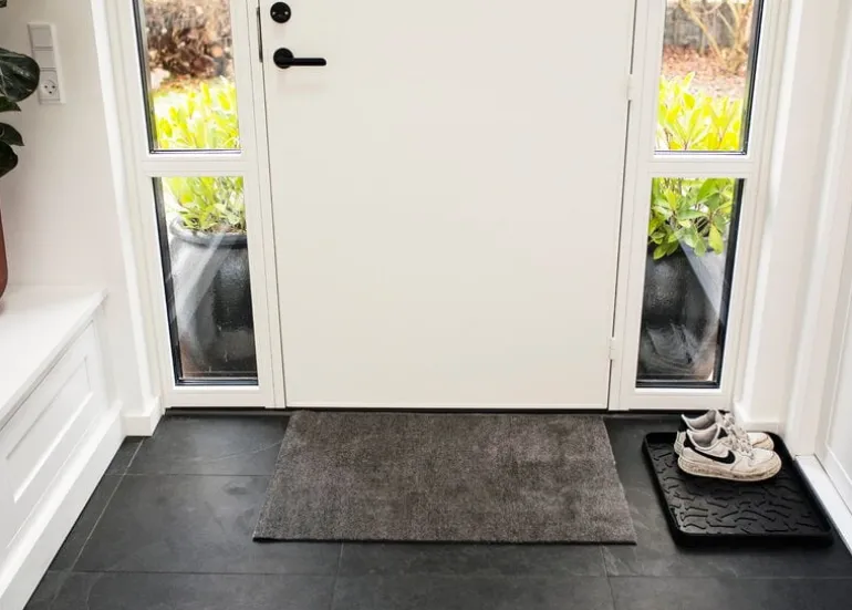 Tica Copenhagen Uni color matta, 60 x 90 cm, stålgrå