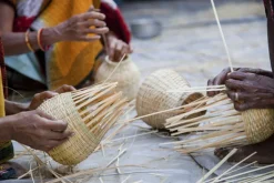 Tikau Bamboo lights Ilkka Suppanen, hänglampa, L