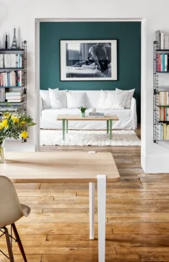 TIPTOE Ben för soffbord och bänk, 43 cm, 1 st, graphite black