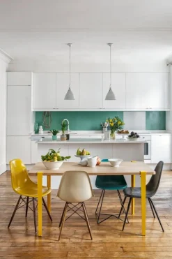 TIPTOE Ben till bord/skrivbord 75 cm, 1-pack, mineral blue