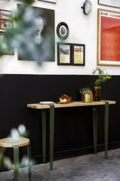 TIPTOE Bords- och skrivbordsben 75 cm, 1-pack, rosemary green