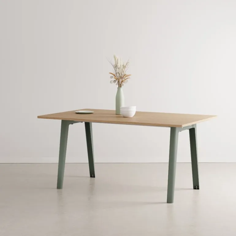 TIPTOE New Modern bord 160 x 95 cm, ek - eukalyptusgrå