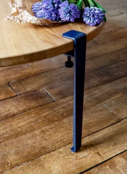 TIPTOE Soffbord- och bänkben 43 cm, 1-pack, dark steel