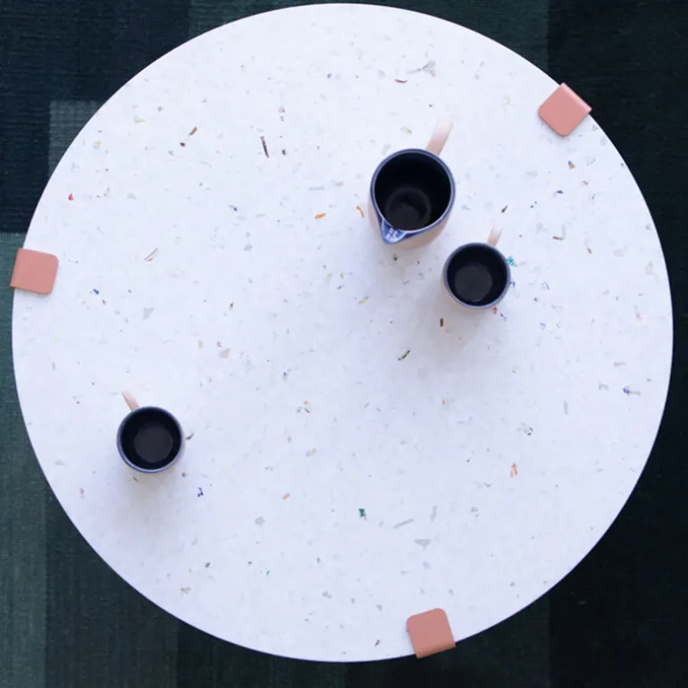 TIPTOE Venezia soffbord, ask rosa