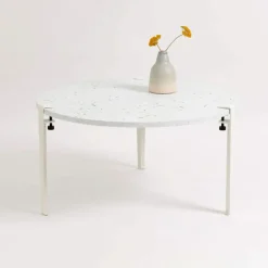 TIPTOE Venezia soffbord, molnvit