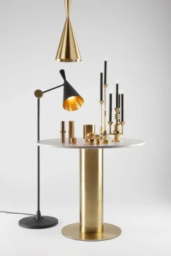 Tom Dixon Beat golvlampa, LED, svart