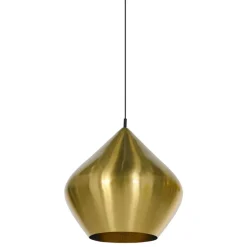 Tom Dixon Beat Stout LED-pendel, borstad mässing